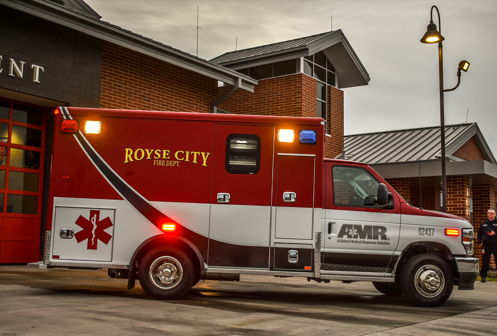 American Medical Response Launches New 911 Emergency Service in Royse City, TX