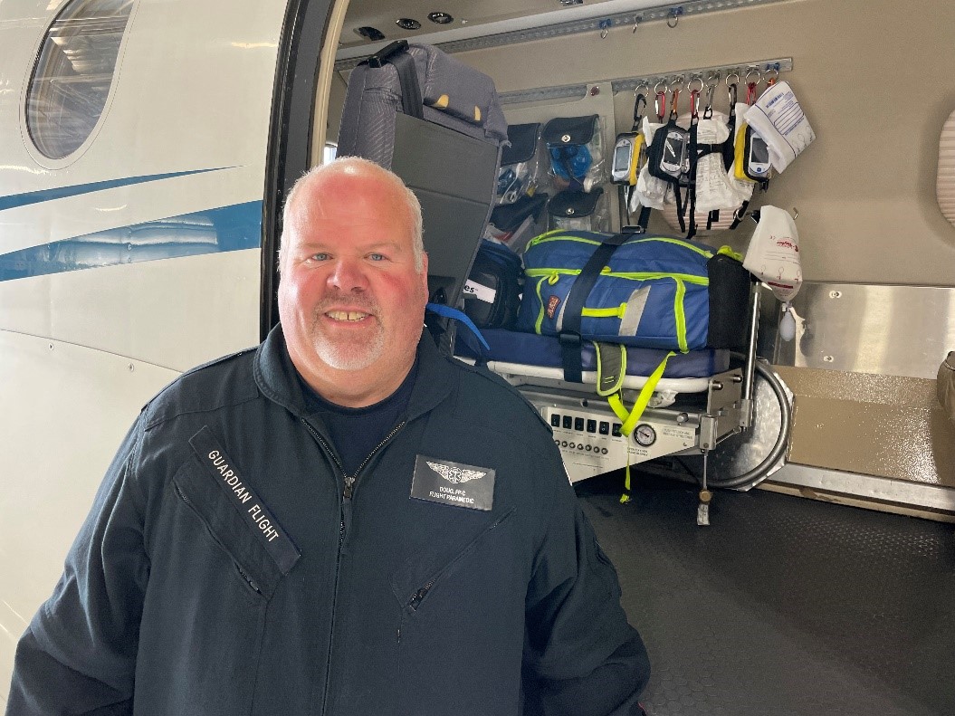 Guardian Flight Manager Celebrates Career Milestone