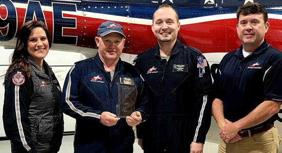 Washington County Flight Nurse Honored