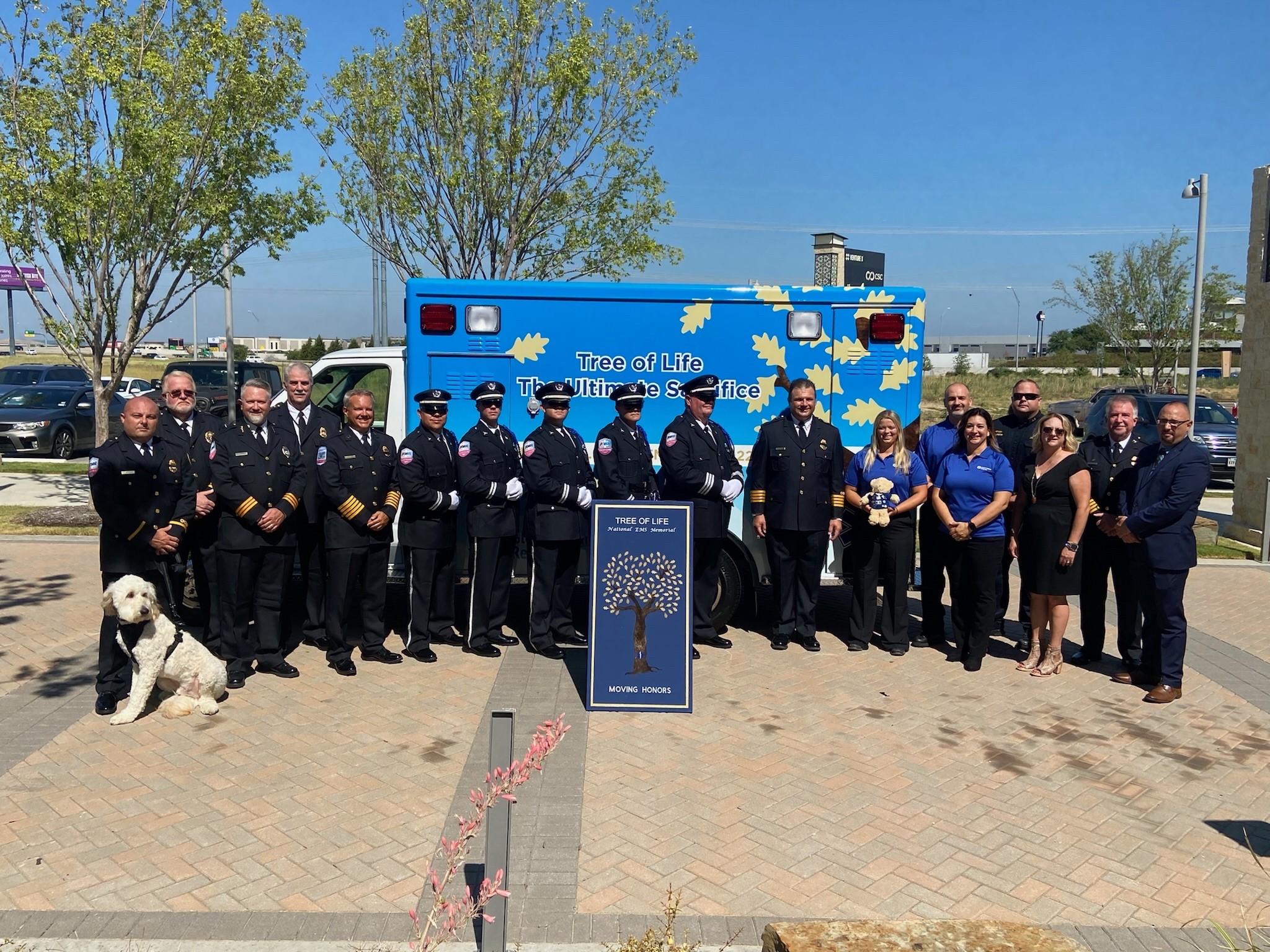 Fallen First Responders Recognized During Opening Ceremony For National EMS Moving Honors Procession