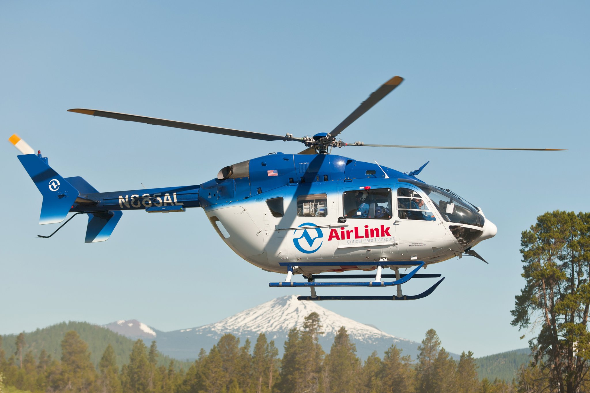 Helicopter Crashes in Lake County