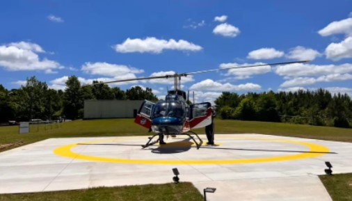 Eagle Scout Helps Local Fire Department Get Helipad