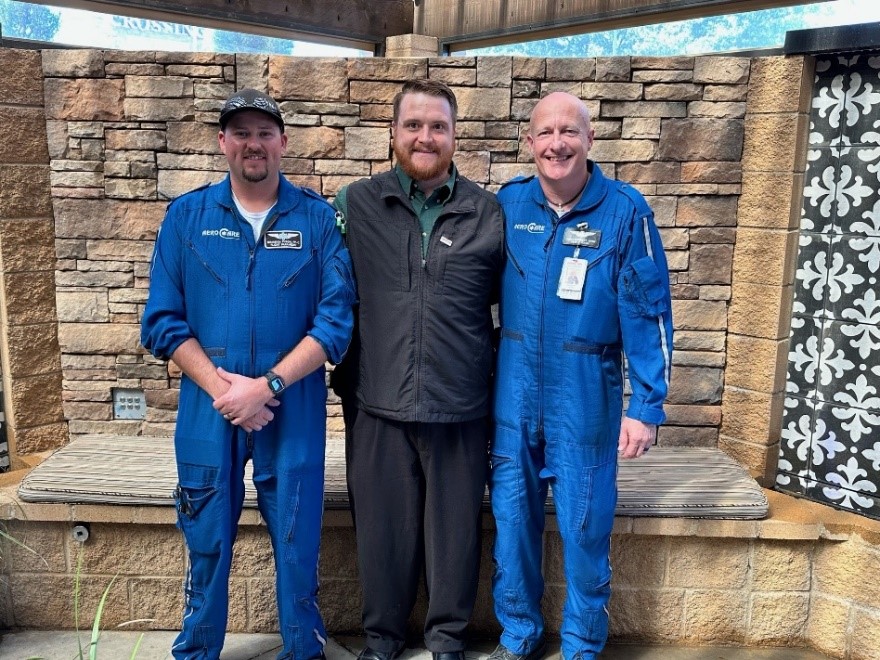 Patient Thanks First Responders for Saving His Life