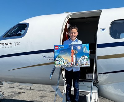 GrandView Aviation Partners with Corporate Angel Network to Provide Free Flights to Cancer Patients; Flies First Patient