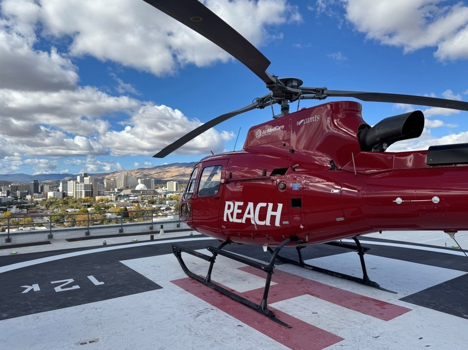 REACH Adds New Helicopter to Its Fleet, Enhancing Critical Care for Northern Nevada 