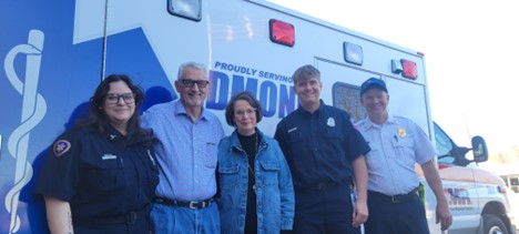 Patient Reunited with EMS Crew After Cardiac Arrest Call