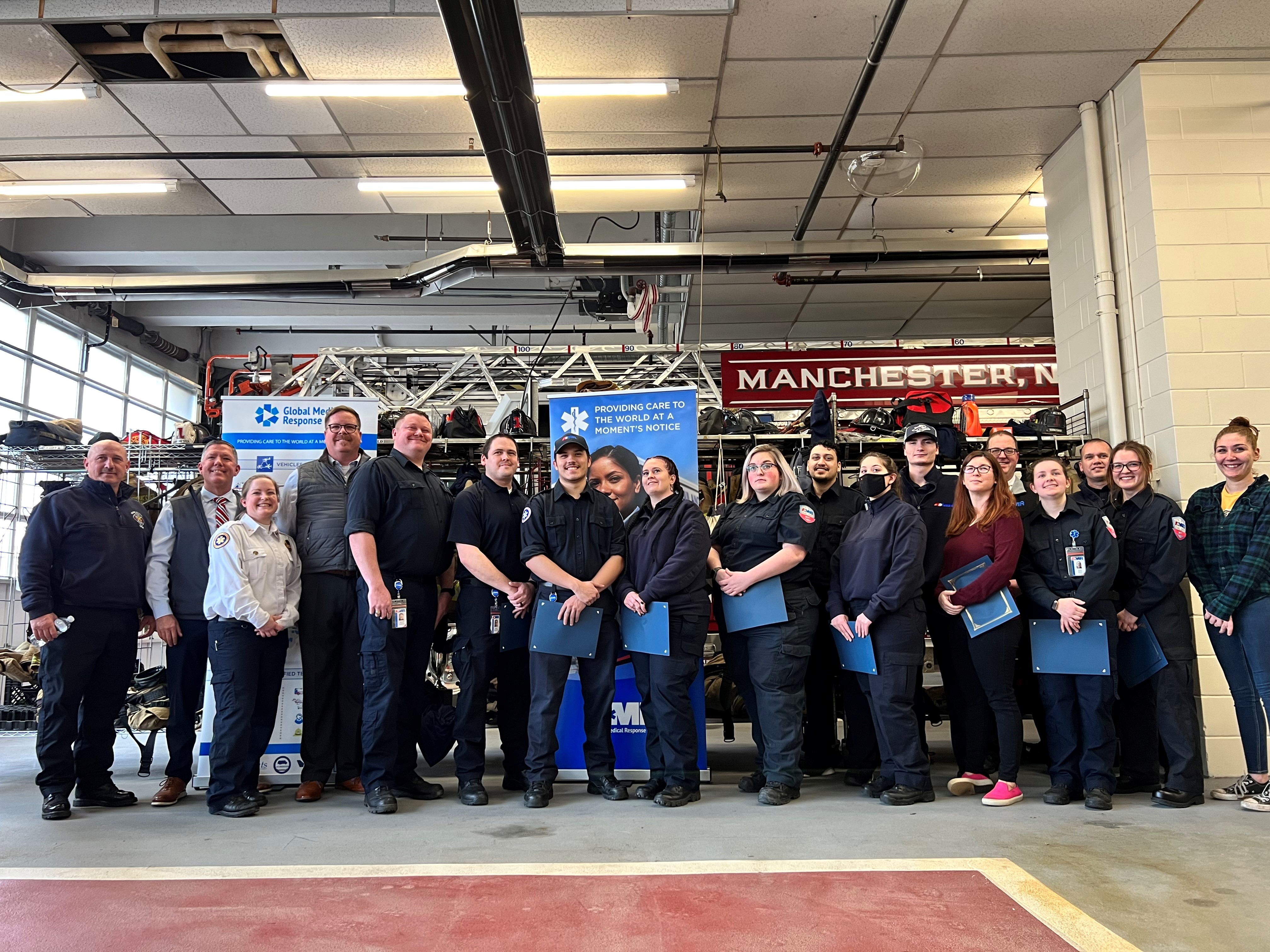 Manchester Deputy Fire Chief Celebrates First EWYL Graduating Class