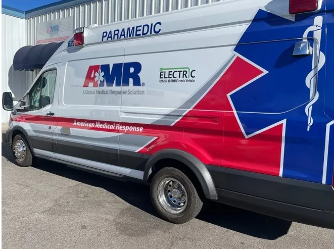 Pueblo AMR in Colorado Adds Electric Ambulance to Fleet