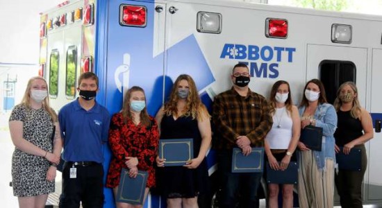 Partnership EMS Program Graduates Honored in Ceremony