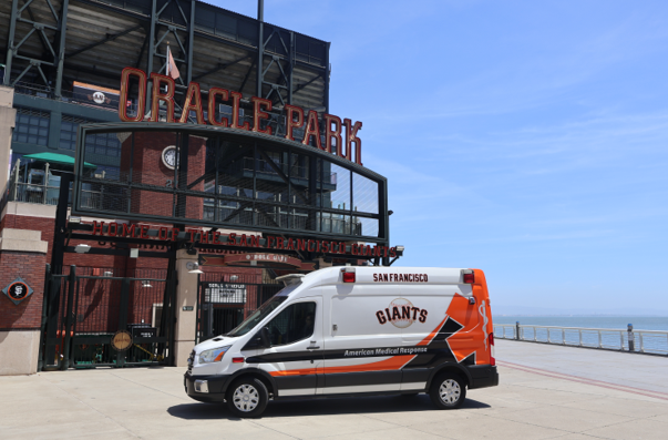 AMR Named the Official EMS Partner of the San Francisco Giants