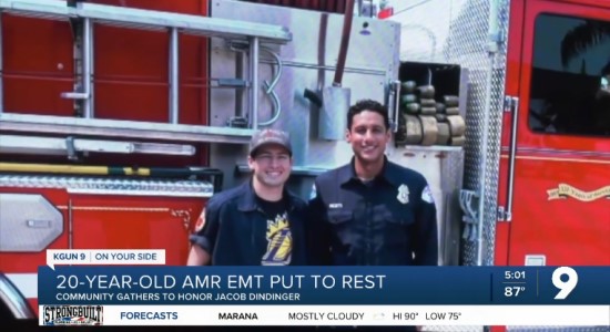 Slain EMT Honored at Memorial Service