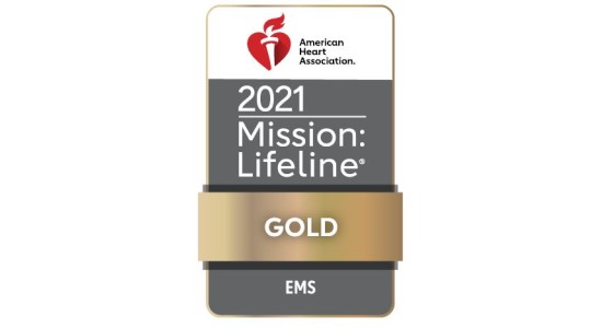 Sonoma Life Support Receives American Heart Association’s Mission: Lifeline EMS Gold Plus Recognition Award