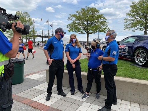 EMTs for AMR Honored During NTT INDYCAR GMR Grand Prix Race