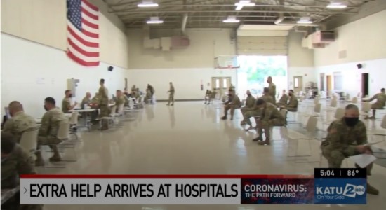 400 Oregon National Guard Members Deployed to Aid Hospitals in COVID-19 Surge
