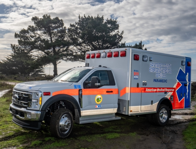 AMR Adds New 4x4 Ambulances To San Mateo County Fleet