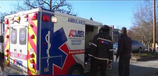 AMR Brings Dekalb County, GA, Senior "Home for the Holidays"