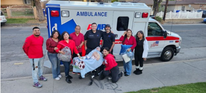 AMR Redlands 'Home for the Holidays' Program Brings Holiday Cheer