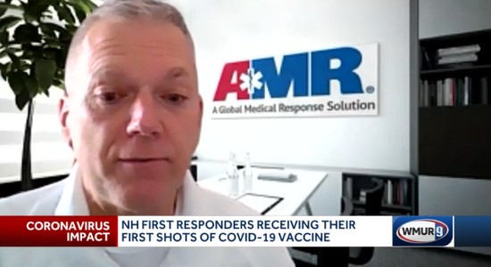 NH First Responders Receiving First Shot of Vaccine