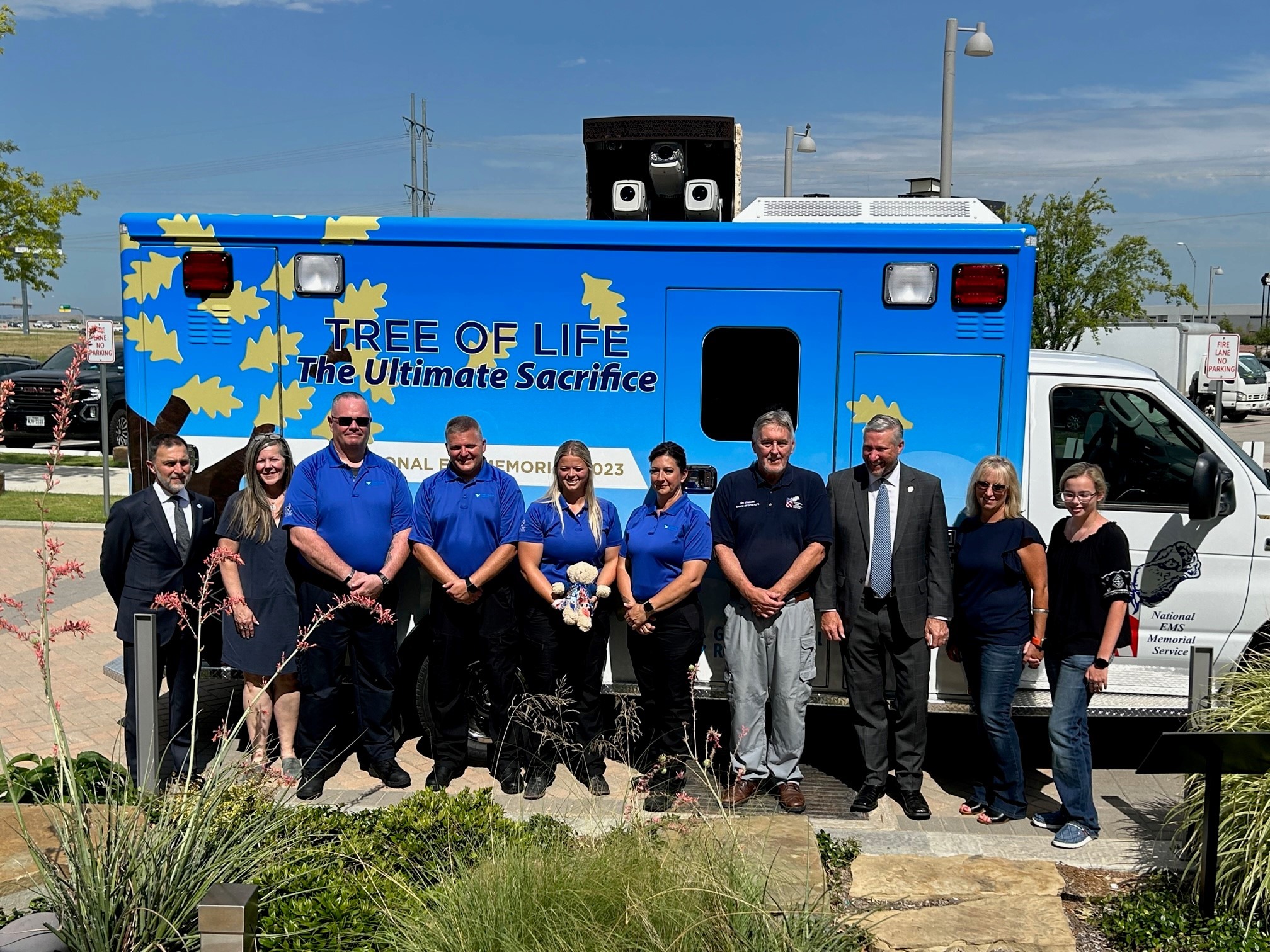 Lewisville, Texas Ceremony Honors 59 Fallen EMS First Responders