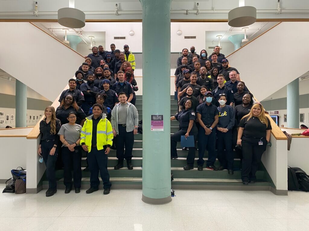 Hunter Ambulance and GMR Celebrate 80 New EMT Graduates in New York