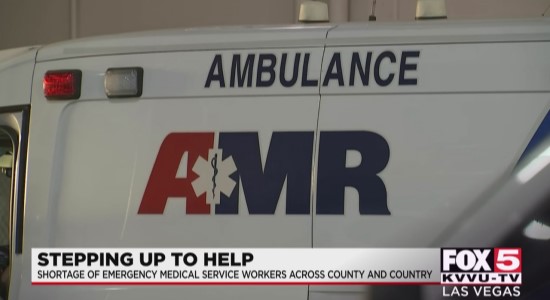 Las Vegas Sees Shortage of EMS Workers as Students Step Up to Fill Spots