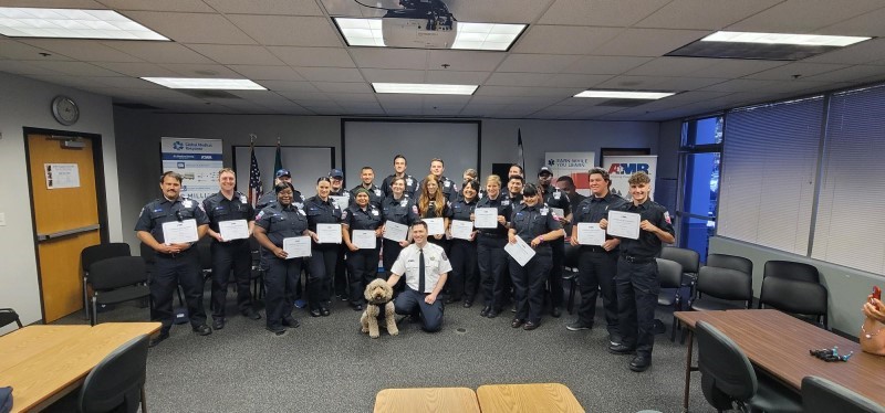 AMR Seattle Welcomes 21 New EMTs