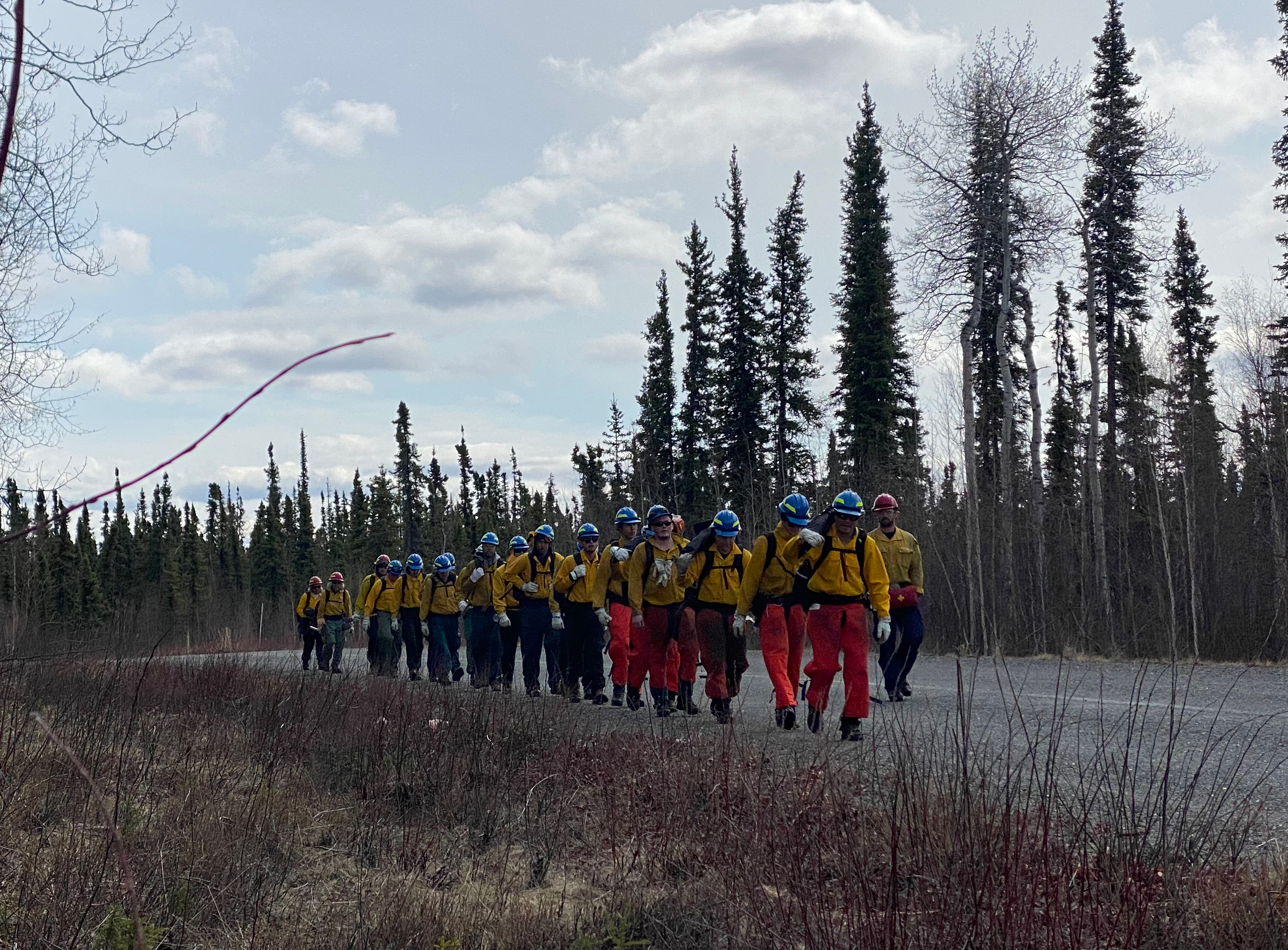 First of Seven BLM AFS Type 2 Contract Crews Available for Wildfire Response