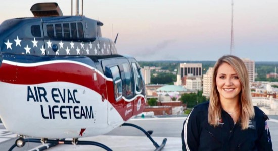Dublin, GA, Flight Nurse on the Frontlines of COVID-19