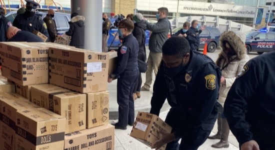 First Responders to Deliver Toys to Patients at Helen DeVos Children's Hospital