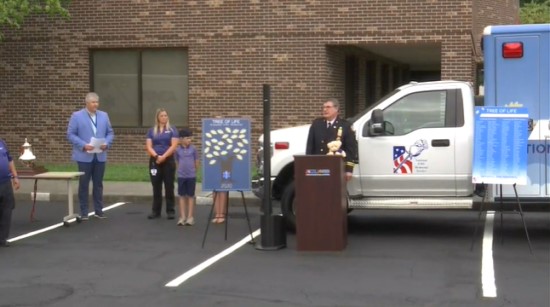 Multistate Procession Honoring EMS Workers Stopping in Knoxville