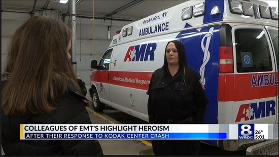 Colleagues Praise First Responders for Rescue Efforts in Kodak Center Crash