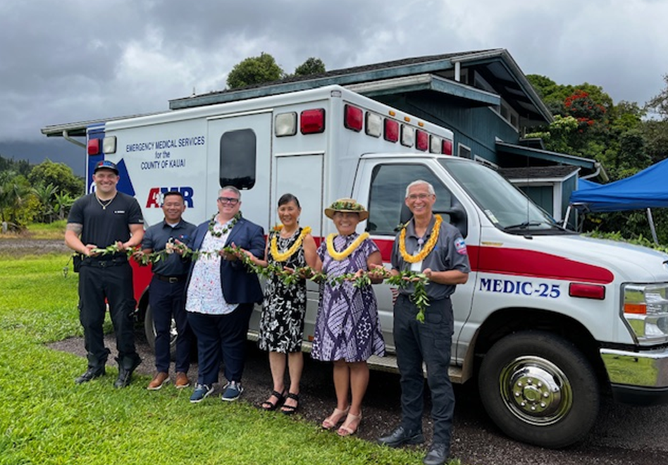 AMR's Newest Ambulance Station in Hanalei Completes Coverage
