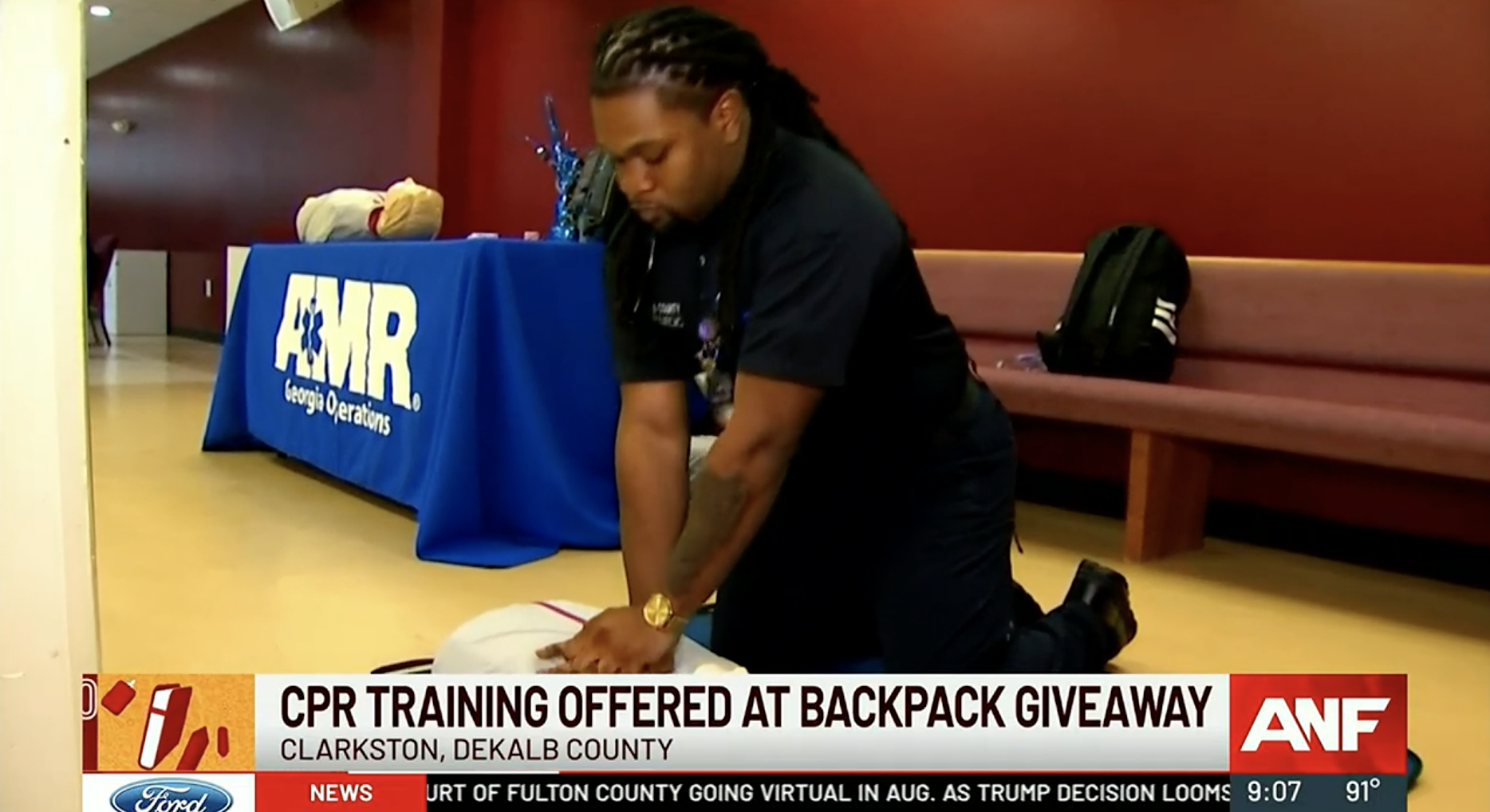 Students and Parents Learn CPR