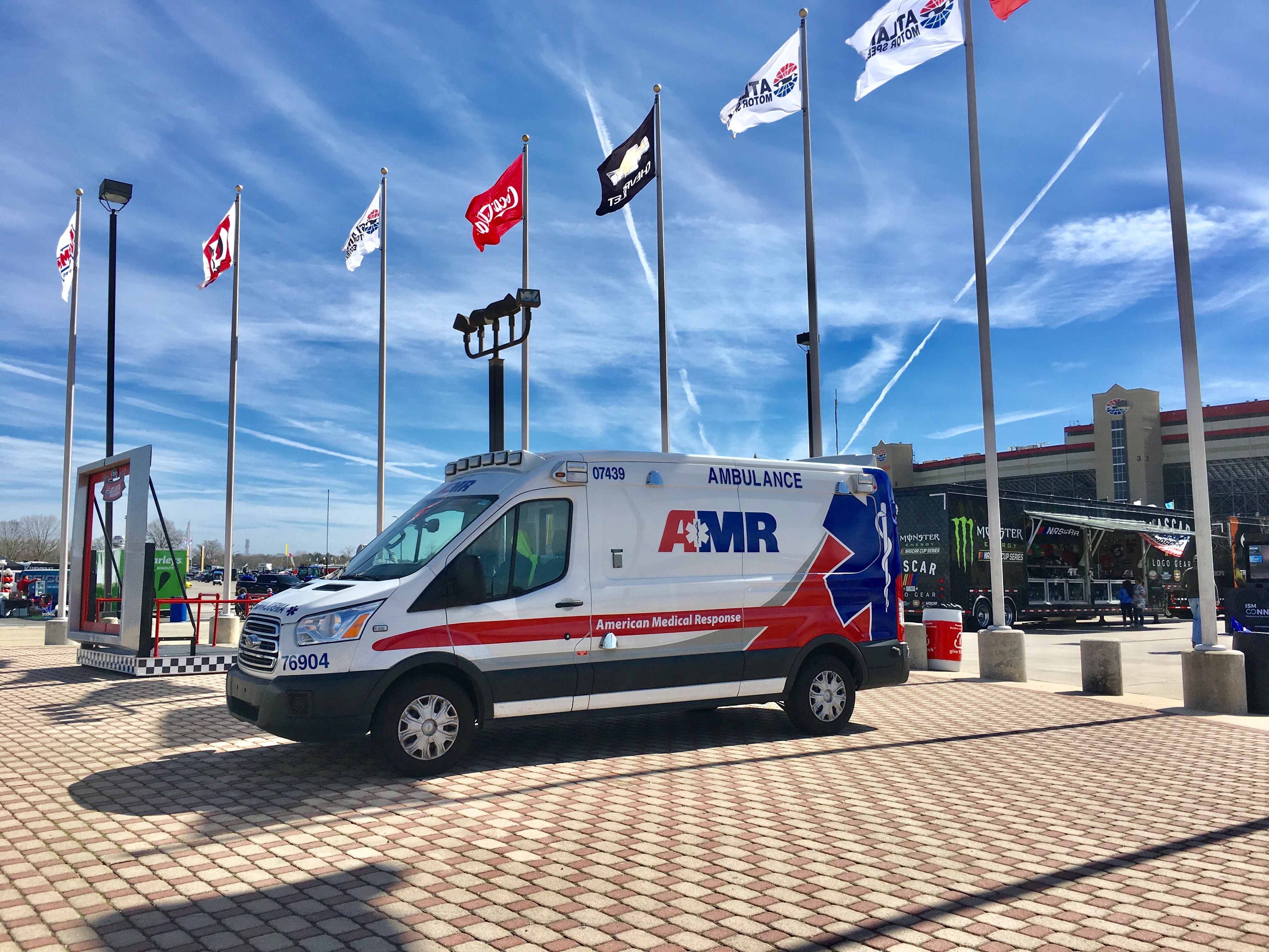 The pandemic shut down NASCAR a year ago. The vaccine provides hope for full return.
