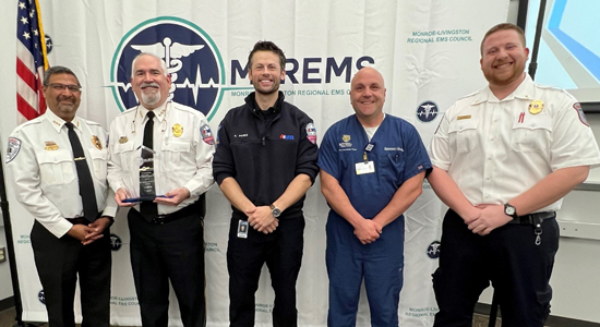 AMR Rochester Recognized as Regional EMS Agency of the Year for 2022