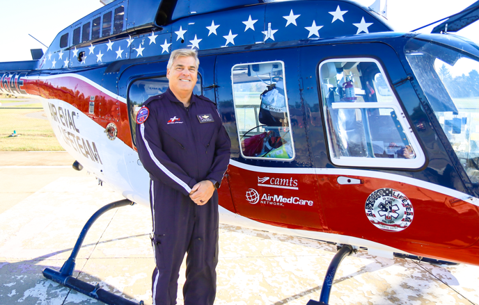 Air Evac Lifeteam Pilot Hits Milestone After Surpassing 2,500 Flights