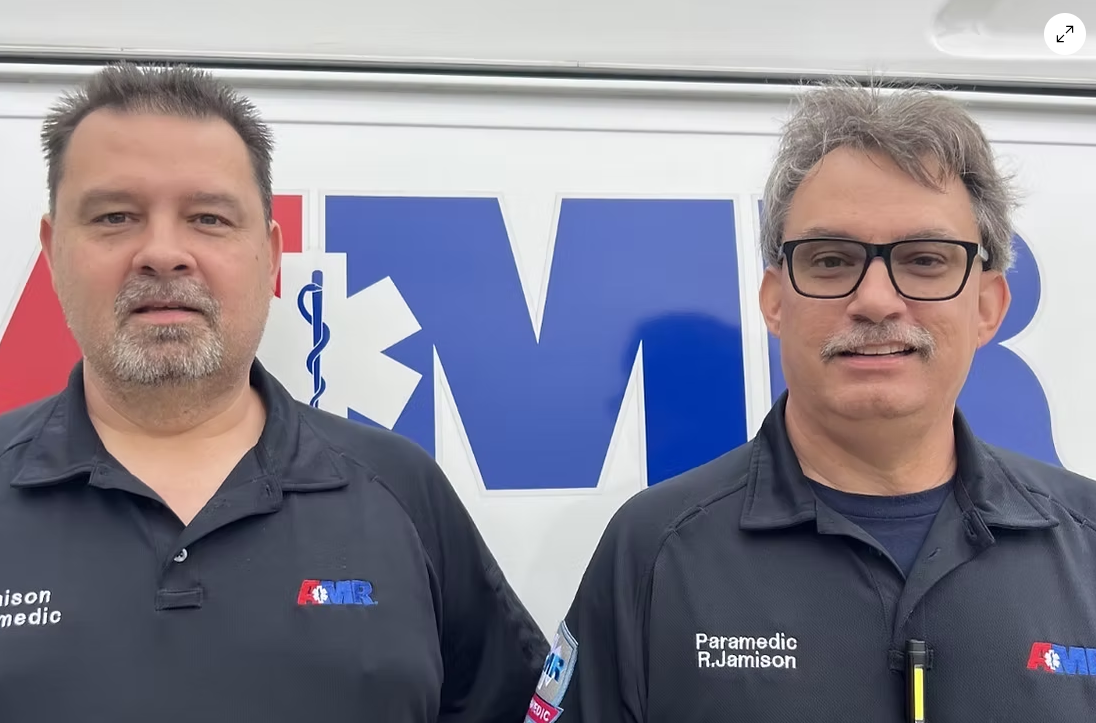 Two Brothers with AMR Mark Combined 66 Years of EMS Service