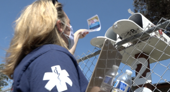 Team Goes Door-to-Door in San Diego's Barrio Logan to Set Up COVID-19 Vaccinations